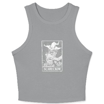 Discover DC Comics Halloween Scarecrow Tarot Poster 29 Crop Tank Top