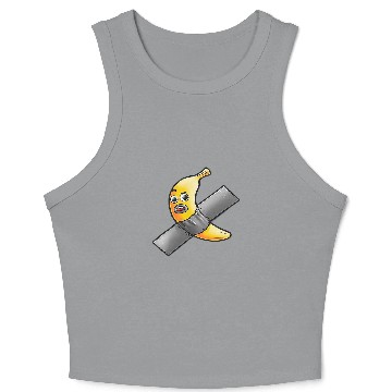 Discover Funny Banana Trending Crop Tank Top