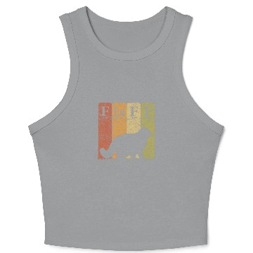 Discover Fluff Cat Periodic Table Elements Cat Lover Cat Scientist 4 Crop Tank Top