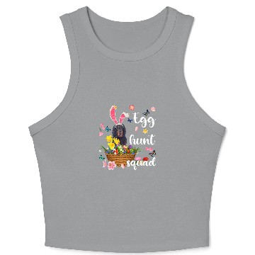 Discover Gordon Setter Happy Easter Day Easter Colorful Egg Hunt Crop Tank Top