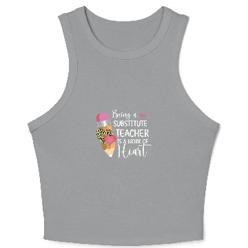 Discover Being A Substitute Teacher Substitute Teaching 2 Crop Tank Top