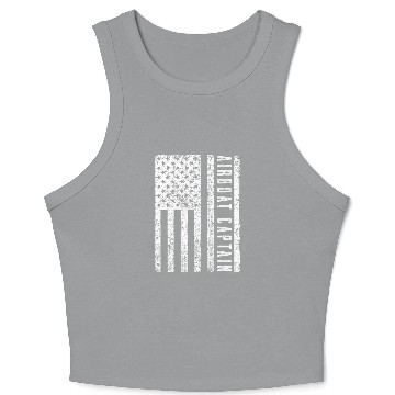 Discover Airboat Captain Hydroplane Propeller Swamp Crop Tank Top