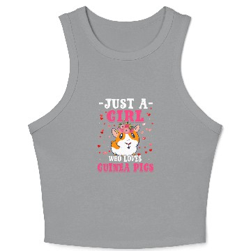 Discover guinea pig rodent pet Crop Tank Top
