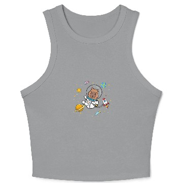 Discover capybaras Mammal 5 Crop Tank Top