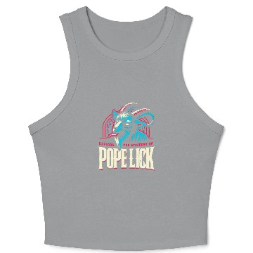 Discover Pope Lick Monster Legendary Creature Cryptozoology Cryptid 8 Crop Tank Top