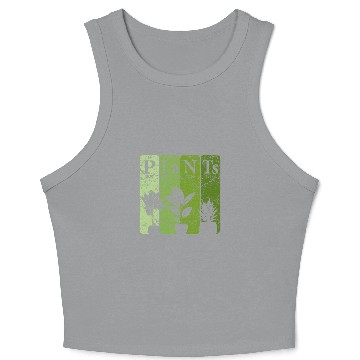 Discover Plants Periodic Table Elements Plant Lover Botany 1 Crop Tank Top