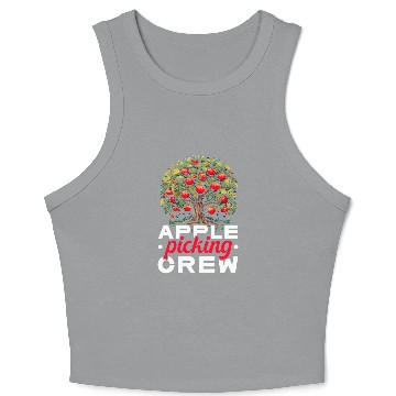 Discover Apple Picking Apple Tree Apple Fruit Lover Apple Farmer 214 Crop Tank Top