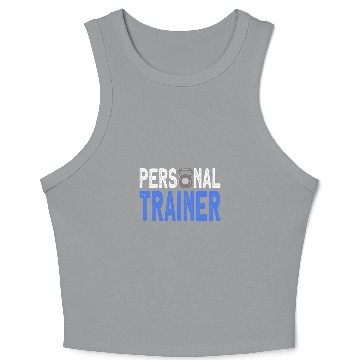 Discover Fitness Coachs Gym Personal Trainer Crop Tank Top