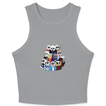Discover UNDERTALE SANS CHARACTER Crop Tank Top