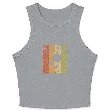 Discover Flower Periodic Table Elements Flowers Lover Florist Crop Tank Top