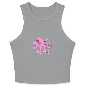 Discover Octopus Pet Starfish Crop Tank Top