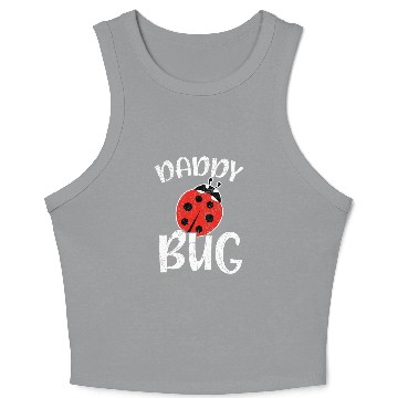 Discover Daddy Bug Insect Entomology Future Entomologist Ladybug Crop Tank Top