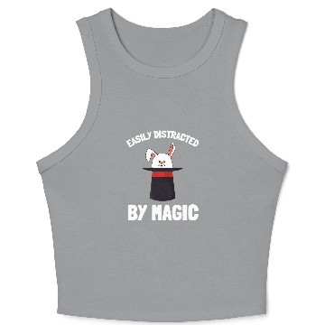 Discover Magician Magic Mage Wizard Supernatural Witch 21 Crop Tank Top