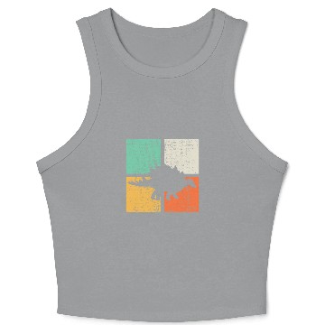 Discover Dinosaur Pet Stegosaurus 2 Crop Tank Top