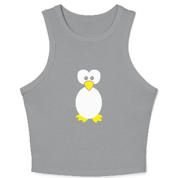 Discover Penguin Pet Face Design quick Easy funny Costume Crop Tank Top
