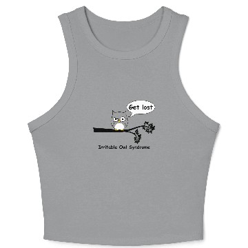 Discover Irritable owl syndrome 3D Crop Tank Top
