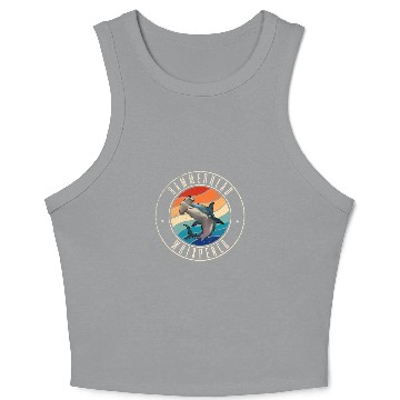 Discover Shark Pet Hammerhead Shark Whisperer Crop Tank Top