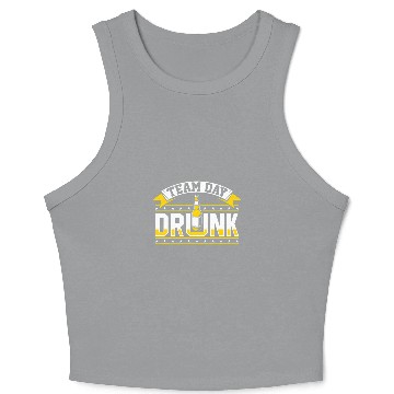 Discover Beer Fun Team Day Drunk Funny Beer Drinking Crop Tank Top