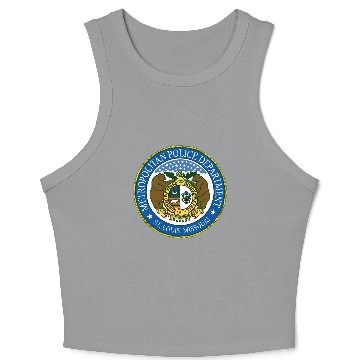 Discover St Louis Police Department Seal Image Baseball Jerseys Crop Tank Top