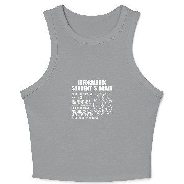Discover Funny computer science students sayings gift computer scientist Crop Tank Top