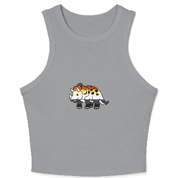Discover Bear Pet Gay Bear Triceratops Bear Pride Crop Tank Top