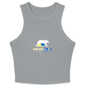 Discover Bear Pet Mama Bear Down Syndromes Awareness Survivors Crop Tank Top