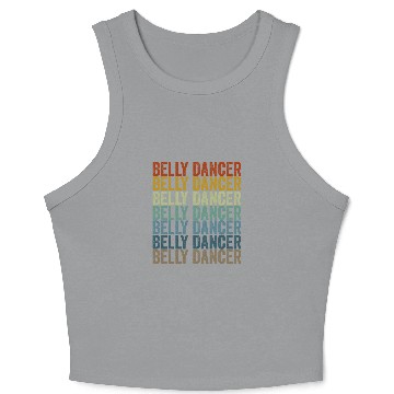 Discover Belly Dancer Belly Dancing Dance Crop Tank Top