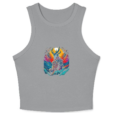 Discover Loki Norse Mythology Viking Crop Tank Top