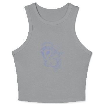 Discover Barn Owl Moon Moth Wicca Esoteric Crop Tank Top