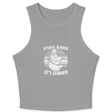 Discover Columbus Day Christopher 1492 Crop Tank Top