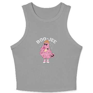 Discover Coffee Fun Cute ghosts Halloween Costume Boujee BooJee Crop Tank Top