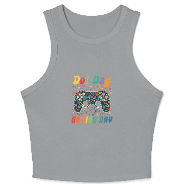 Discover Dot Day International Dot Day Gaming Controller dot day Crop Tank Top