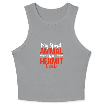Discover Hermit Crab Crabbing Crop Tank Top