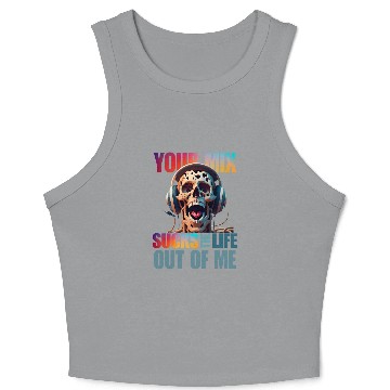 Discover 1200 1210 Turntable Classically Trained DJ Turntablist Crop Tank Top