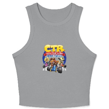Discover Crash Bandicoot 2CTR Group Racing Crop Tank Top