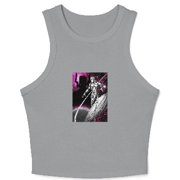 Discover Silver Surfer and Galactus Crop Tank Top