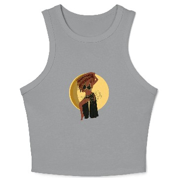 Discover Belly Dancing Oriental Dance Eastern Torso African Dancer Crop Tank Top