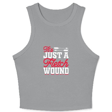 Discover Funny Archer targets Arrow Bowhunter Archery Crop Tank Top