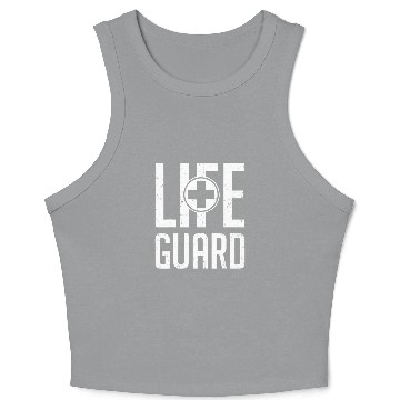 Discover Lifeguard Life Saver for First Aid Bathmaster Paramedic Crop Tank Top