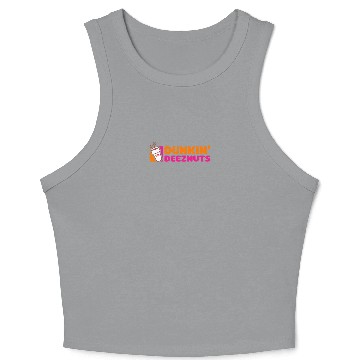 Discover Dunkin Deez Nuts Crop Tank Top