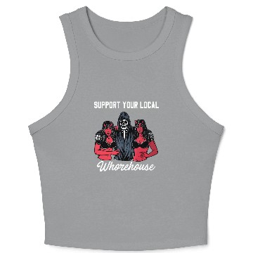 Discover support your local whorehouse | Essential Crop Tank Top