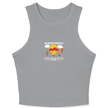 Discover Albuquerque Balloon Fiesta 2022 Crop Tank Top