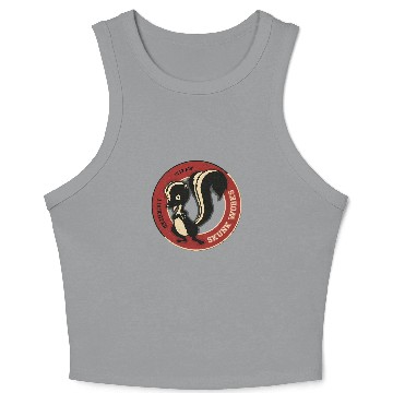 Discover Skunk Works Lockheed 1942 USAF 3D Crop Tank Top