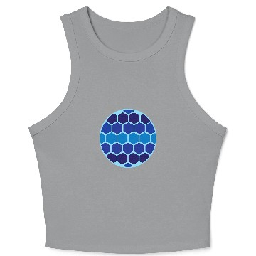 Discover Cool Pattern Artwork Shapes Circle Style Creative Art Crop Tank Top