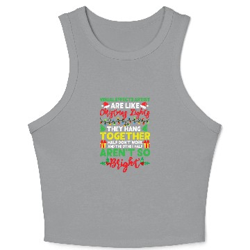 Discover Christmas Light Visual Effects Artist xmass Holiday Crop Tank Top