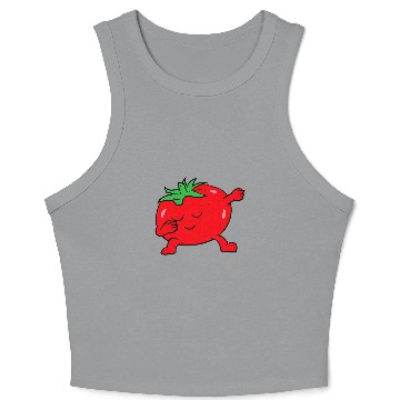 Discover Tomato Dabbings Tomato Fruit Love Tomatoes Crop Tank Top