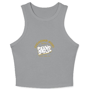 Discover Pennsylvania Cicada Invasion 2 Crop Tank Top