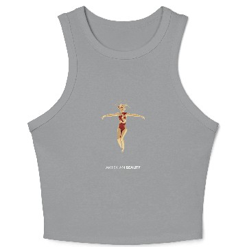Discover American Beauty Crop Tank Top