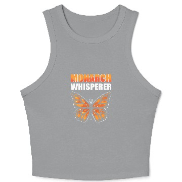 Discover Monarch Whisperer Monarch Butterfly 21 Crop Tank Top