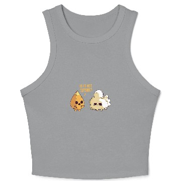 Discover Popcorn corn summer heat Crop Tank Top